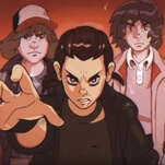 Here's Stranger Things, but it's like an '80s anime, sort of