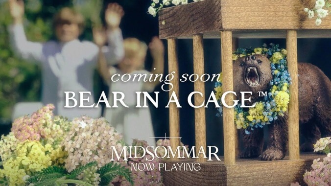 Have your very own Midsommar adventures with this bear in a cage toy from A24