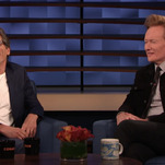 Kevin Bacon spends his birthday telling Conan about being "not fuckable" before a $1,500 haircut