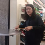 Dude plays a 7:11 polyrhythm at a 7-Eleven on July 11 at 7:11 p.m. for 7 minutes and 11 seconds