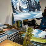 Found: All the happy little Bob Ross paintings