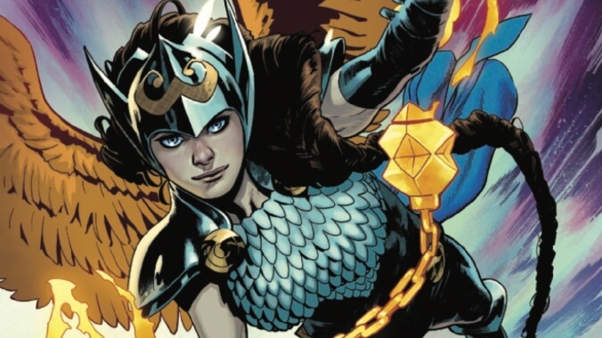 Jane Foster soars into a new superhero role in this Valkyrie #1 exclusive