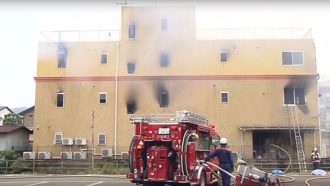 At least 33 people are dead after an arson attack on Kyoto Animation studio