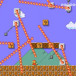 We don't know why people are complaining, our dad could totally beat this Mario Maker level if he wanted to