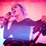 Grimes says her training regimen involves swords, eye surgery, interdimensional travel