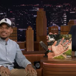 Jimmy Fallon bribes Chance The Rapper to spill all the details about his first album