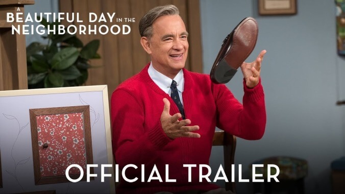 The first trailer for A Beautiful Day In The Neighborhood is here and we're already a damn mess