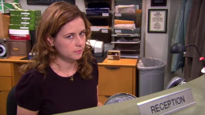 Listen to The Office theme song as a synthy, sad-eyed ’80s power ballad