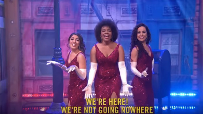 Late Night's Amber Ruffin musically rebuts Trump's latest atonal racism