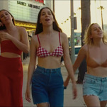 HAIM sheds their tops in this Paul Thomas Anderson-directed video for "Summer Girl"