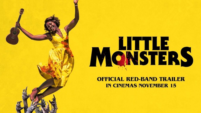 Lupita Nyong'o plays a ukulele and murders zombies in the Little Monsters trailer