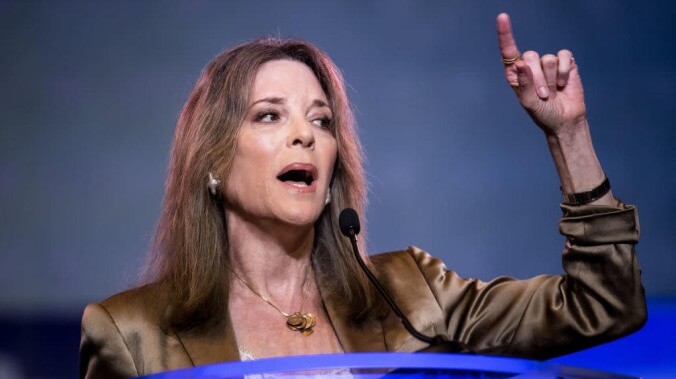 It is time, once again, to reckon with presidential candidate and meme-warrior Marianne Williamson