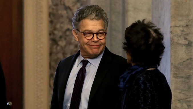 Al Franken apparently worked on an upcoming Chris Rock movie