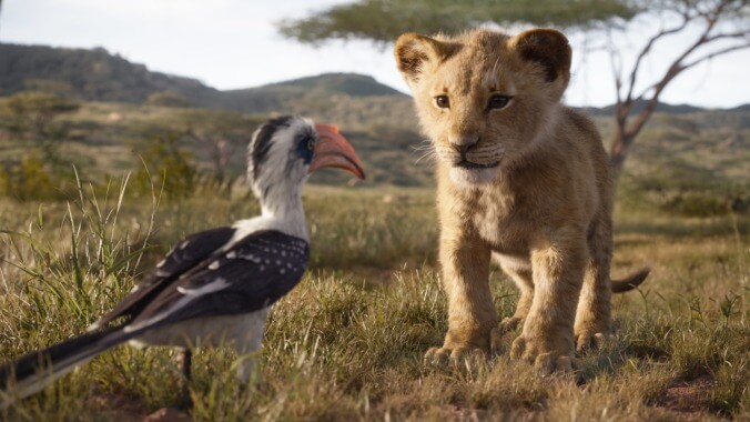 A legendary scene was removed from the Lion King remake, a film about talking animals, for not being real enough