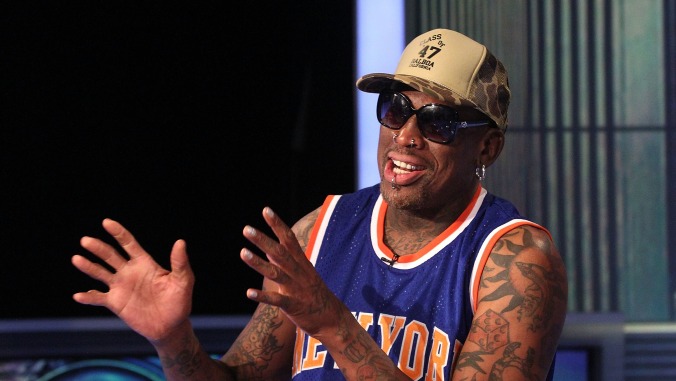 Dennis Rodman's first TikTok video is equal parts charming, confusing