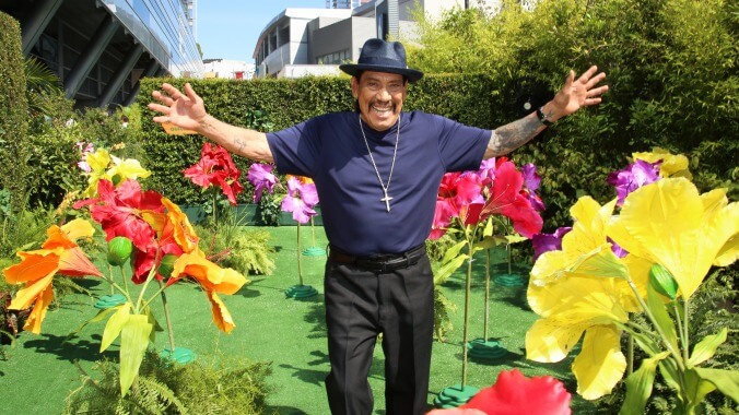 Danny Trejo saves child from car wreck with his big, warm, powerful arms