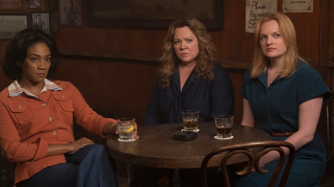 Melissa McCarthy, Tiffany Haddish, and Elisabeth Moss can’t bring heat to The Kitchen