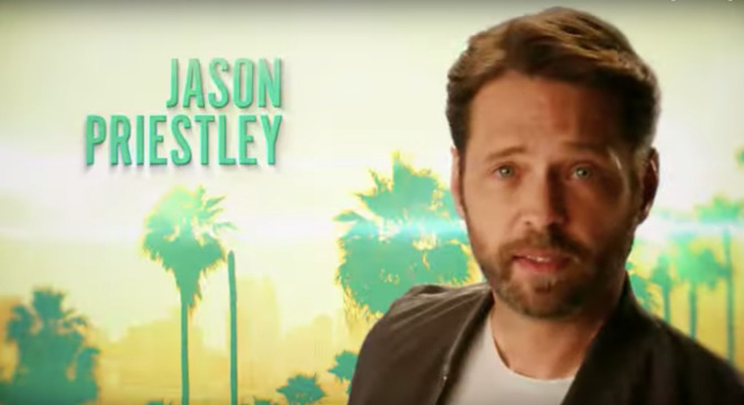 Everything is beautiful and nothing hurts when the 90210 cast recreates the original's opening credits