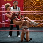 All it takes is a “Freaky Tuesday” for GLOW to put wrestling front and center again