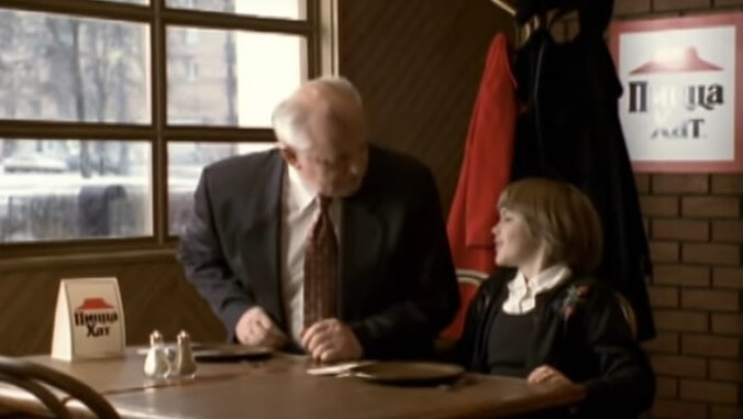 It's time we returned to this Pizza Hut ad starring none other than Mikahil Gorbachev