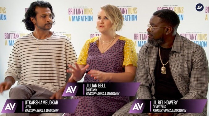 Jillian Bell, Utkarsh Ambudkar, and Lil Rel Howery on how to run really slowly