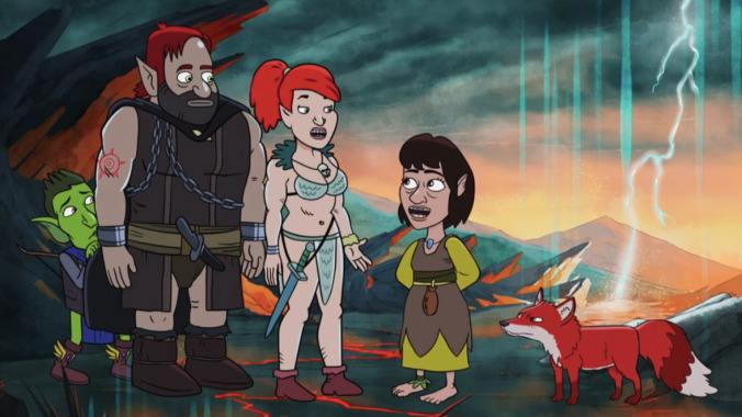 Kate Micucci desperately tries to fit in with the rest of HarmonQuest in this exclusive clip