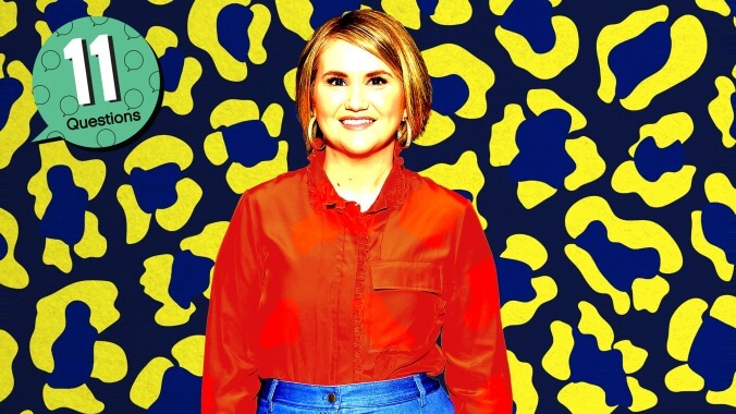 Yes, that was Jillian Bell on the jumbotron at a New Kids On The Block show