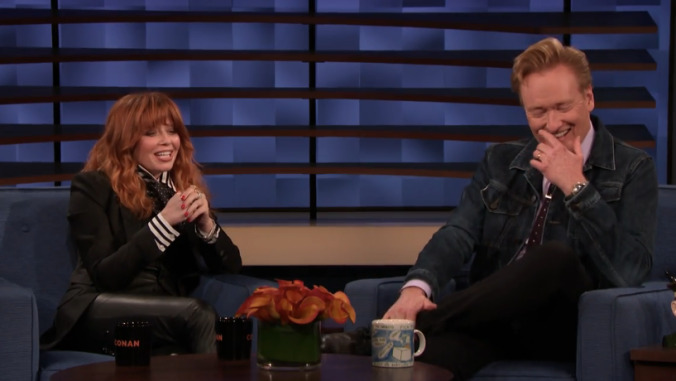 Natasha Lyonne has Conan in stitches dissing her Emmy chances