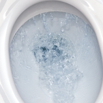 Prepare yourself for one of the longest, most unnecessarily aggressive toilet flushes of all time