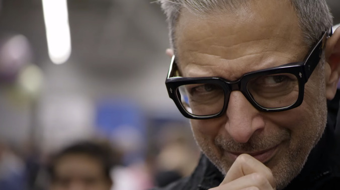 How much shit can Jeff Goldblum be fascinated by in the span of a 2-minute trailer?