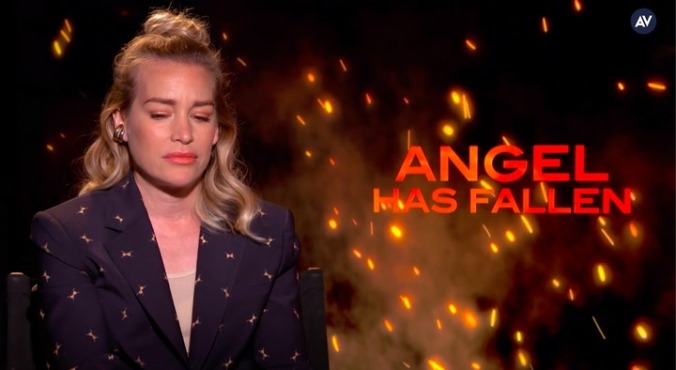 Piper Perabo says it's coincidence that Angel Has Fallen is about domestic terrorism