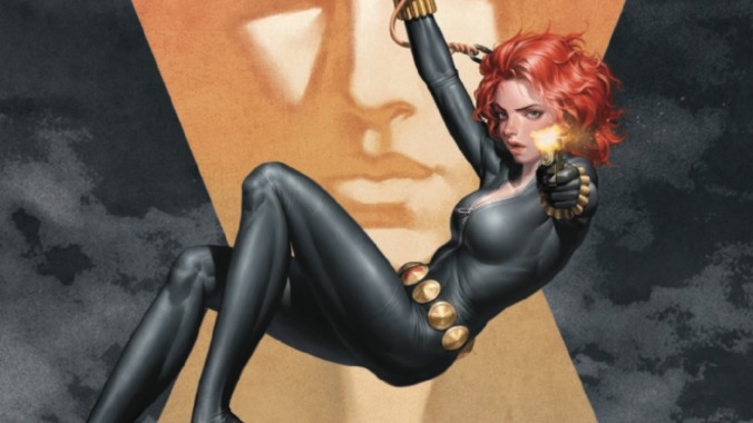 Tony Stark falls into the Web Of Black Widow in this exclusive preview