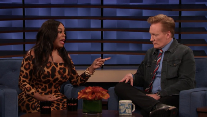 Niecy Nash tells Conan how getting nearly killed by Oprah isn't so bad