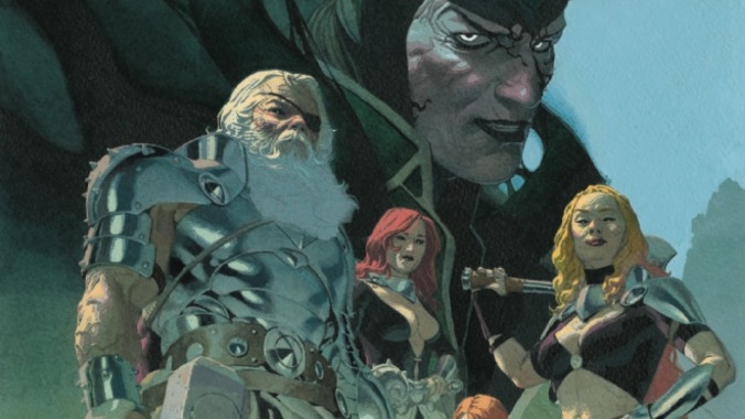 Jason Aaron and Esad Ribić end an era in this King Thor #1 exclusive