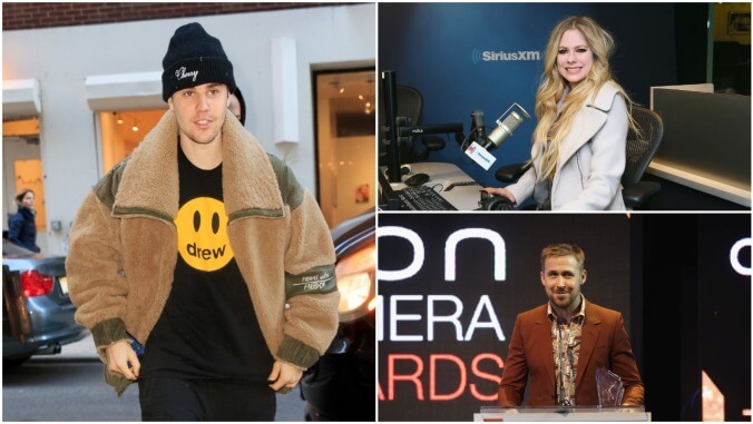 Justin Bieber, Avril Lavigne, and Ryan Gosling are all distantly related, apparently