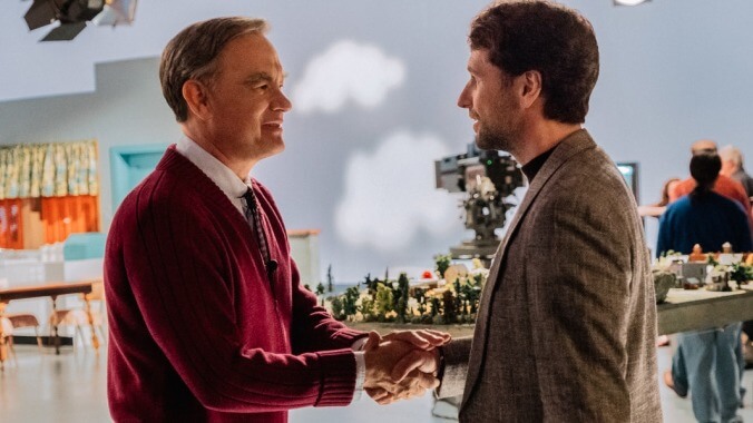 Tom Hanks channels the essential goodness of Mr. Rogers in A Beautiful Day In The Neighborhood