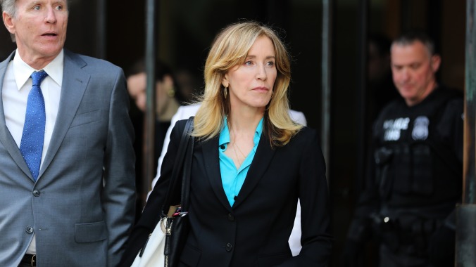 Federal prosecutors are seeking a month of prison time for Felicity Huffman