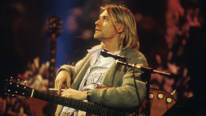 One of Kurt Cobain's old royalty checks was found in the basement of a Seattle record store