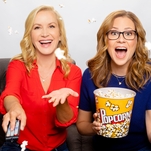 Jenna Fischer and Angela Kinsey, benevolent soup snakes, are launching the Office Ladies podcast