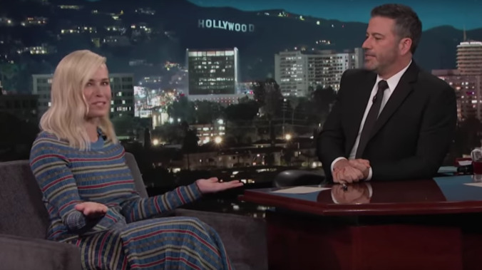 Chelsea Handler breaks down her white privilege for Jimmy Kimmel