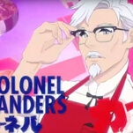 The marketing monsters at KFC have gone and made a Colonel Sanders dating sim