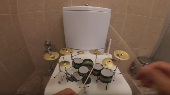 Tiny little drums play tiny little cover of System Of A Down's "Toxicity"