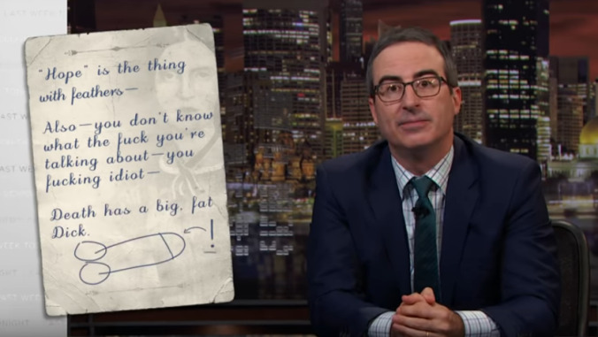 Legal immigrant John Oliver has some thoughts on GOP immigration hypocrisy