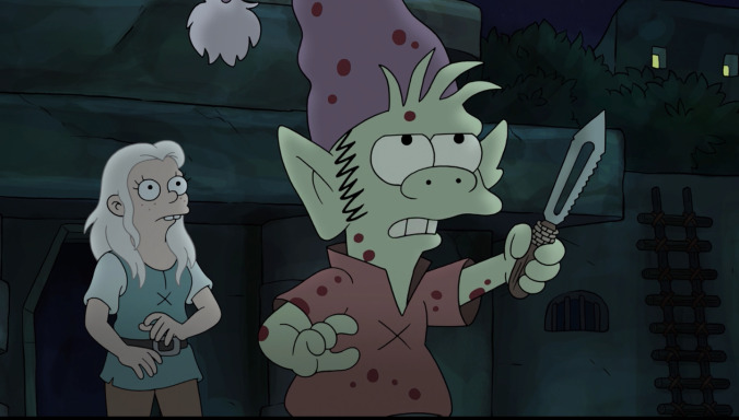 Elfo saves the day on the best episode of Disenchantment so far