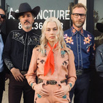Phoebe Bridgers, The National play a band called Spiders From Bars in the Between Two Ferns movie