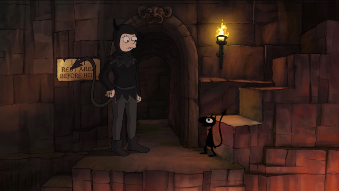 Bean, Elfo, and Luci go to Hell on a funny, eye-catching Disenchantment