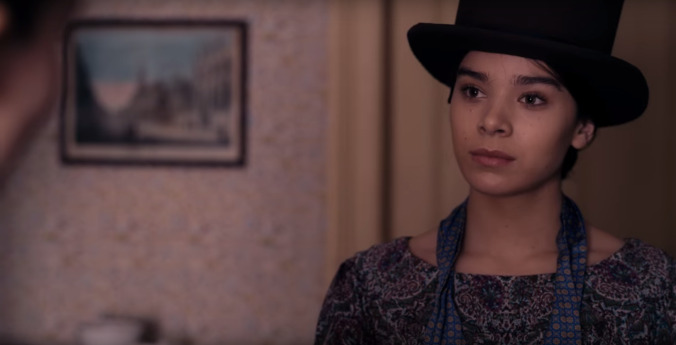 Hailee Steinfeld plans to take over the world (with poems) in the new trailer for Apple's Dickinson