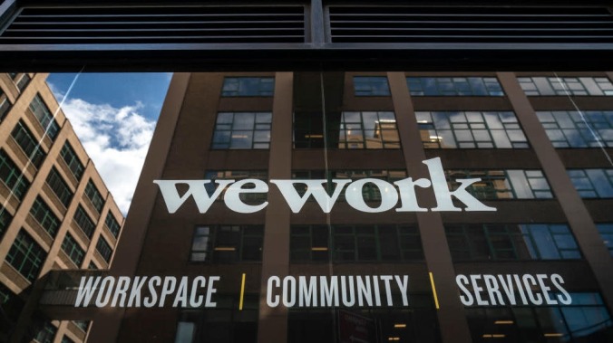 WeWork umbrella locks office door in apparent protest move