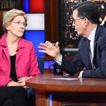 Elizabeth Warren offers a confident, “No thanks, I got this” to Stephen Colbert’s campaign advice