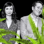 Scott Aukerman and Lauren Lapkus made up the Between Two Ferns movie as they went along